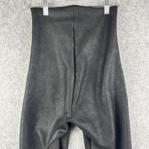 Commando Faux Leather Leggings Womens Small Black Stretch Perfect Control Pants - Picture 5 of 11